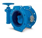 Поворотно-дисковый затор ROCO Premium со съемным фланцем