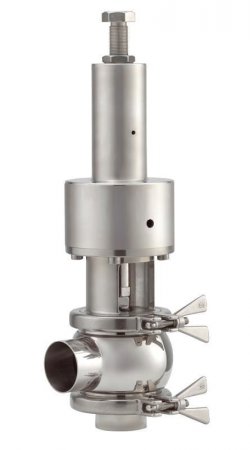 Фармацевтический перепускной седельный клапан