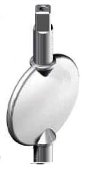 Клапан баттерфляй — Размеры поворотного затвора