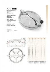 Люки нержавеющие